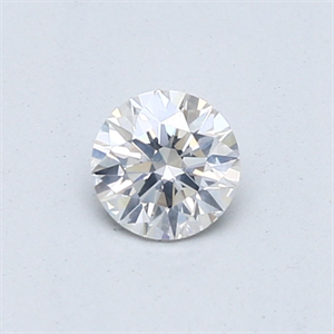 Picture of Natural Diamond 0.45 Carats, Round with Very Good Cut, E Color, I1 Clarity and Certified by GIA