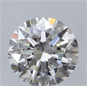 Natural Diamond 0.40 Carats, Round with Excellent Cut, G Color, VVS2 Clarity and Certified by GIA