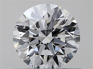 Picture of Natural Diamond 0.40 Carats, Round with Excellent Cut, G Color, VS2 Clarity and Certified by GIA