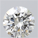 Natural Diamond 2.01 Carats, Round with Excellent Cut, I Color, SI1 Clarity and Certified by GIA