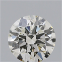 Natural Diamond 0.50 Carats, Round with Excellent Cut, J Color, SI2 Clarity and Certified by GIA