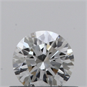 Natural Diamond 0.42 Carats, Round with Excellent Cut, E Color, VS1 Clarity and Certified by GIA