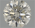 Natural Diamond 0.40 Carats, Round with Excellent Cut, H Color, SI1 Clarity and Certified by IGI