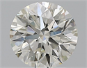 Natural Diamond 2.00 Carats, Round with Excellent Cut, J Color, SI2 Clarity and Certified by GIA