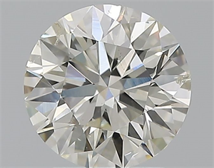 Picture of Natural Diamond 2.00 Carats, Round with Excellent Cut, J Color, SI2 Clarity and Certified by GIA