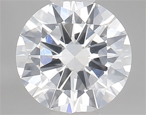 Picture of Natural Diamond 0.40 Carats, Round with Very Good Cut, F Color, SI2 Clarity and Certified by GIA