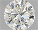 Natural Diamond 0.40 Carats, Round with Very Good Cut, I Color, VVS1 Clarity and Certified by IGI