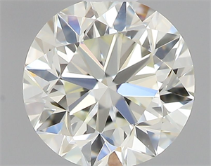 Picture of Natural Diamond 0.40 Carats, Round with Very Good Cut, I Color, VVS1 Clarity and Certified by IGI