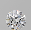 Natural Diamond 1.63 Carats, Round with Excellent Cut, D Color, VVS1 Clarity and Certified by GIA