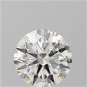 Natural Diamond 2.30 Carats, Round with Excellent Cut, H Color, I1 Clarity and Certified by GIA