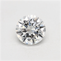 Natural Diamond 3.02 Carats, Round with Excellent Cut, I Color, SI1 Clarity and Certified by GIA