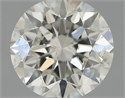 Natural Diamond 0.50 Carats, Round with Excellent Cut, H Color, SI2 Clarity and Certified by IGI