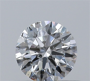 Picture of Natural Diamond 0.40 Carats, Round with Excellent Cut, E Color, SI2 Clarity and Certified by GIA