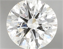 Natural Diamond 0.50 Carats, Round with Excellent Cut, I Color, SI2 Clarity and Certified by GIA