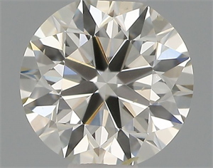 Picture of Natural Diamond 0.40 Carats, Round with Excellent Cut, H Color, SI1 Clarity and Certified by IGI