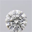 Natural Diamond 3.50 Carats, Round with Excellent Cut, J Color, SI1 Clarity and Certified by GIA