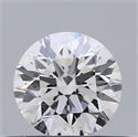 Natural Diamond 0.40 Carats, Round with Excellent Cut, E Color, SI1 Clarity and Certified by GIA