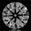 Natural Diamond 0.46 Carats, Round with Very Good Cut, H Color, VS2 Clarity and Certified by GIA