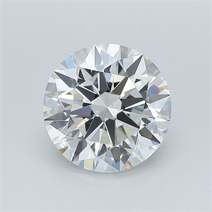 Picture of Natural Diamond 2.30 Carats, Round with Excellent Cut, F Color, VS1 Clarity and Certified by GIA