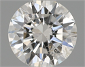 Natural Diamond 0.50 Carats, Round with Excellent Cut, G Color, SI2 Clarity and Certified by IGI