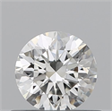 Natural Diamond 0.50 Carats, Round with Very Good Cut, I Color, VVS2 Clarity and Certified by GIA