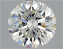 Natural Diamond 2.01 Carats, Round with Very Good Cut, J Color, VS1 Clarity and Certified by GIA