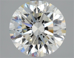 Picture of Natural Diamond 2.01 Carats, Round with Very Good Cut, J Color, VS1 Clarity and Certified by GIA