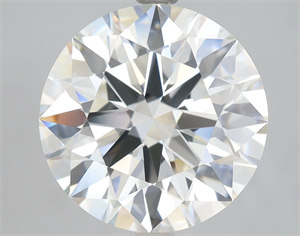 Picture of Natural Diamond 4.04 Carats, Round with Excellent Cut, H Color, VS1 Clarity and Certified by IGI