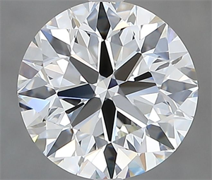 Picture of Natural Diamond 2.00 Carats, Round with Excellent Cut, G Color, VVS1 Clarity and Certified by IGI