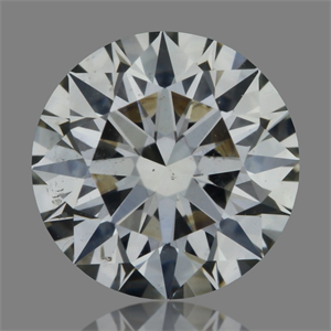 Picture of Natural Diamond 0.46 Carats, Round with Excellent Cut, K Color, SI1 Clarity and Certified by GIA