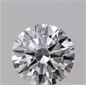 Natural Diamond 0.40 Carats, Round with Excellent Cut, F Color, VS2 Clarity and Certified by GIA