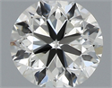 Natural Diamond 0.40 Carats, Round with Very Good Cut, K Color, VS1 Clarity and Certified by GIA