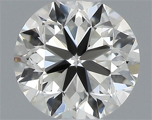 Picture of Natural Diamond 0.40 Carats, Round with Very Good Cut, K Color, VS1 Clarity and Certified by GIA