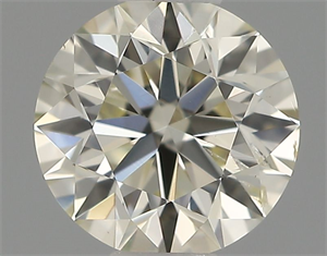 Picture of Natural Diamond 0.40 Carats, Round with Excellent Cut, K Color, SI2 Clarity and Certified by IGI