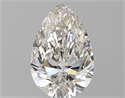 Natural Diamond 3.80 Carats, Pear with  Cut, I Color, VS2 Clarity and Certified by GIA