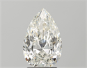 Natural Diamond 2.51 Carats, Pear with  Cut, H Color, VS1 Clarity and Certified by GIA