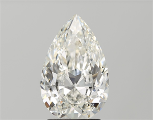 Picture of Natural Diamond 2.51 Carats, Pear with  Cut, H Color, VS1 Clarity and Certified by GIA