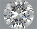 Natural Diamond 0.50 Carats, Round with Excellent Cut, I Color, SI1 Clarity and Certified by GIA