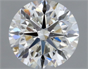 Natural Diamond 0.40 Carats, Round with Very Good Cut, H Color, SI1 Clarity and Certified by GIA