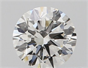 Natural Diamond 0.40 Carats, Round with Excellent Cut, I Color, SI1 Clarity and Certified by GIA