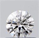 Natural Diamond 0.46 Carats, Round with Excellent Cut, E Color, SI2 Clarity and Certified by GIA