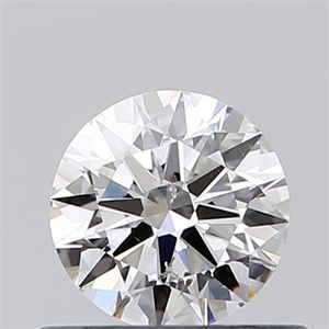 Picture of Natural Diamond 0.46 Carats, Round with Excellent Cut, E Color, SI2 Clarity and Certified by GIA