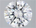 Natural Diamond 3.00 Carats, Round with Excellent Cut, E Color, VVS2 Clarity and Certified by GIA