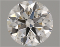 Natural Diamond 2.01 Carats, Round with Excellent Cut, I Color, VVS1 Clarity and Certified by GIA