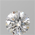 Natural Diamond 2.01 Carats, Round with Excellent Cut, F Color, SI2 Clarity and Certified by GIA