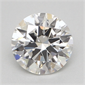 Natural Diamond 0.40 Carats, Round with Excellent Cut, H Color, VVS1 Clarity and Certified by GIA