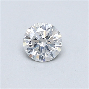 Picture of Natural Diamond 0.43 Carats, Round with Good Cut, E Color, SI2 Clarity and Certified by GIA