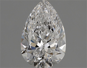 Picture of Natural Diamond 1.20 Carats, Pear with  Cut, D Color, VS1 Clarity and Certified by GIA