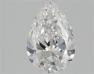 Picture of Natural Diamond 0.80 Carats, Pear with  Cut, D Color, VS1 Clarity and Certified by GIA