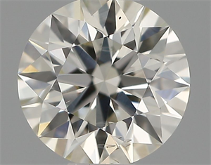 Picture of Natural Diamond 0.40 Carats, Round with Excellent Cut, I Color, SI1 Clarity and Certified by IGI